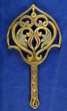 Brass painted trivet, 