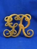 Fancy brass trivet, 