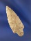 1 15/16 nicely flaked Arrowhead from the Southwest Texas collection of Kaye Don Bruce.