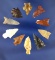 Set of 10 assorted Arrowheads found in Nevada, largest is 1 3/16