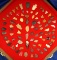 Beautiful octagon display frame full of Arrowheads found in Colorado. Largest is 1 3/16