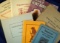 Set of seven books, booklets and pamphlets regarding Indians and archaeology.