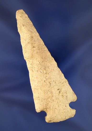 4" Heavily patinated Cornernotch Knife found in Ohio.