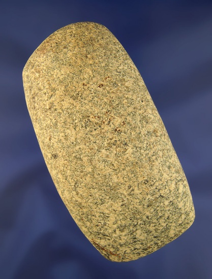 5" Long Pink Granite Adze with a polished bit, found in Ohio.