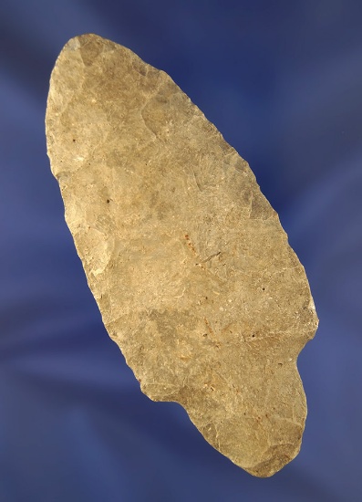 Heavily patinated 4 5/16" Adena Knife found in Ohio.