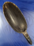 Nicely styled contemporary horn spoon/ladle.