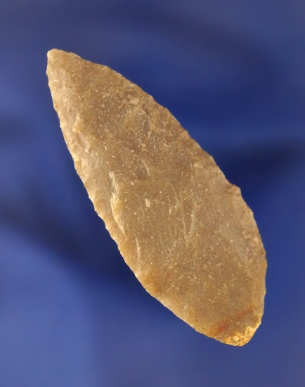 2 3/16 small Adena knife found in Greenup Co., Kentucky - Judge James Claxon collection.