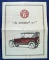 Saxson Motorcar Corp, Detroit Michigan, fold-out brochure on 