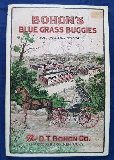 Bohon's Blue Grass Buggies (D T Bohon Co of Harrodsburg, Kentucky), 1916, 200 pages