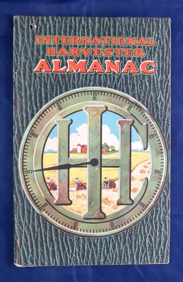 International Harvester Almanac 1917, 48 pages, color cover