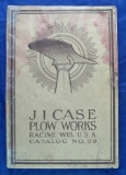 J.I. Case Plow Works, Racine, Wis. USA, Catalog No. 29; 187 pages