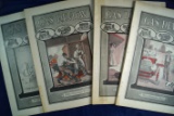 Set of 4 Gas Review publications from 1911 *See full description.