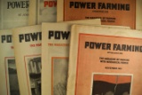Power Farming set of 6:  Dec 1917, April 1918, Jan 1919, Nov 1919, April 1921, Oct 1922 & April '23
