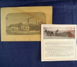 Set of 4:  Three Old Hichory pump wagon brochures, approx 4