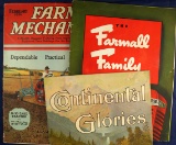 Set of 3:  Farm Mechanics magazine; Farmall Family; John Harvester Co 