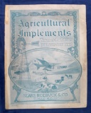 Sears, Roebuck and Co, Chicago, agricultural catalog, 1905, color cover
