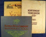 Set of 3  catalogs:  Northwest Thresher Co;  Buffalo Pitts Company; and 