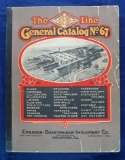 The E-B Line Farm Machinery General catalog No 67, several color fold-out pictures, 307 pages