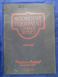 Automotive Equipment Garage Supplies,  The Justice and Parker Company of Columbus, OH