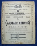 The Carrriage Monthly, Vol 14 from January 1879 #10