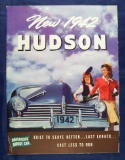 New 1942 Hudson brochure, 1942, some color