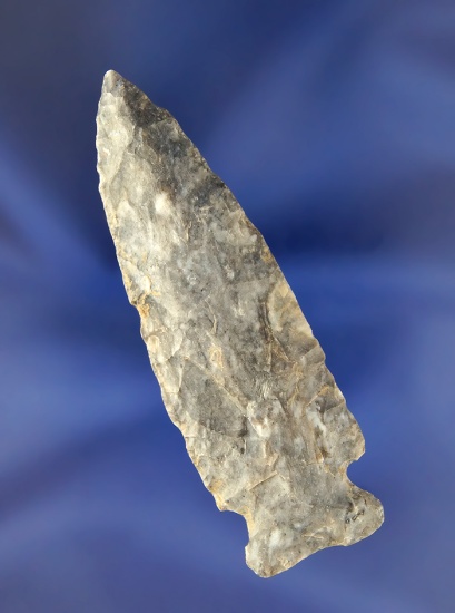 2 7/8" Coshocton Flint Arrowhead found in Ohio.