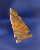 1 5/8 sidenotch Arrowhead that is nicely crafted from attractive material found in Colorado.