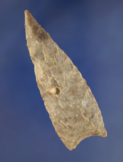 3 3/16" heavily patinated Texas arrowhead.