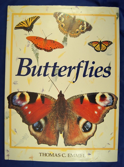 Hardback book: "Butterflies" by Thomas Emmel.