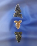 Set of three Gempoints, largest is 1