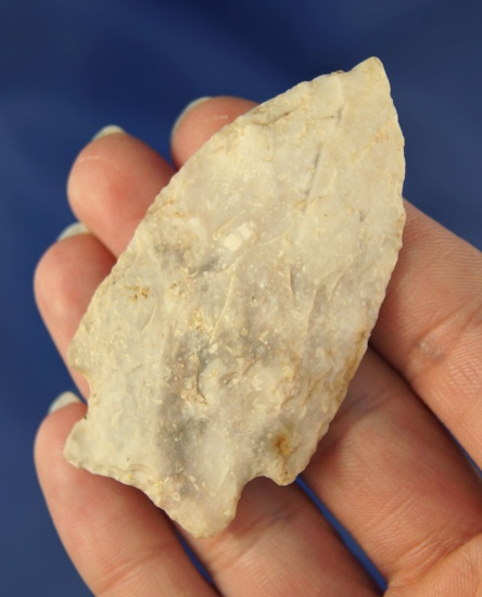 2 5/8" Archaic Cornernotch found in Kentucky.