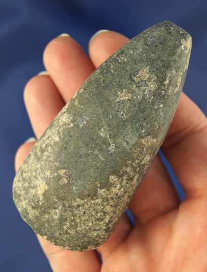 3 1/4" heavily patinated stone Celt found in Pennsylvania.