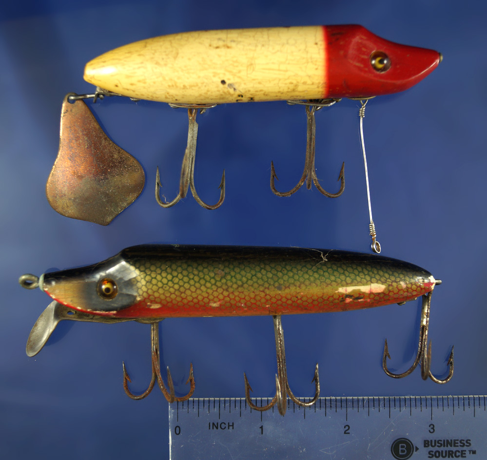 Vintage fishing lures: Heddon Vamp - Lot of 2