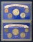 2 Americana Coin sets Vanishing Classics Collection 1943 Steel Cent, 1937 Buffalo Nickel, 1944 Mercu
