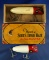 Pair of Vintage fishing lures: South Bend Bass Oreno in box and a Babe Oreno.
