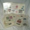 Stamps: 42 Different American Commemorative Panels 7306, 42 – 69, 86 – 91 and 146 - 150