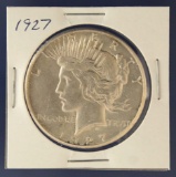 1927 Peace Silver Dollar AU