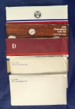 1973, 1974, 1984, 1985 and 1987 Mint Sets in Original Envelopes