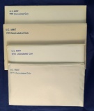 1975, 1976, 1978 and 1981 Mint Sets in Original Envelopes