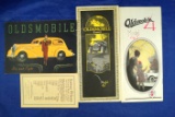 Vintage Automobile Advertising: Set of 4:  Dodge Brothers Motor Vehicles post card with 