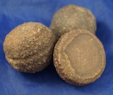 Mochi Balls found on the Navajo Indian Reservation in Utah.