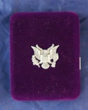 1986 Proof American Silver Eagle in Original Box with COA