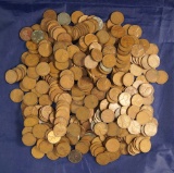 470 Assorted Lincoln Wheat Cents