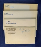 1965 Special Mint Set 1977, 1978 and 1979 Mint Sets in Original Envelopes