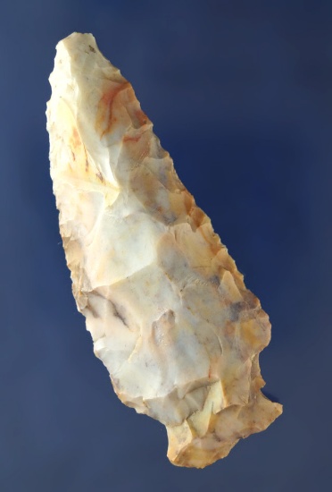 Beautiful material on this 2 7/8" Flint Ridge Flint Knife found in Ohio.