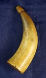 Nicely carved Priming Horn from the early 1800s.