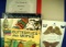 Group of 6 books about butterflies and moths.
