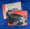 Two Ford color brochures:  Ford V-8 Cars for 1937 and Ford V-8 for 1936