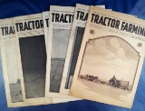 Set of 7 Tractor Farming magazines:  * See full description.