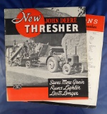 Pair of John Deere Thresher catalogs